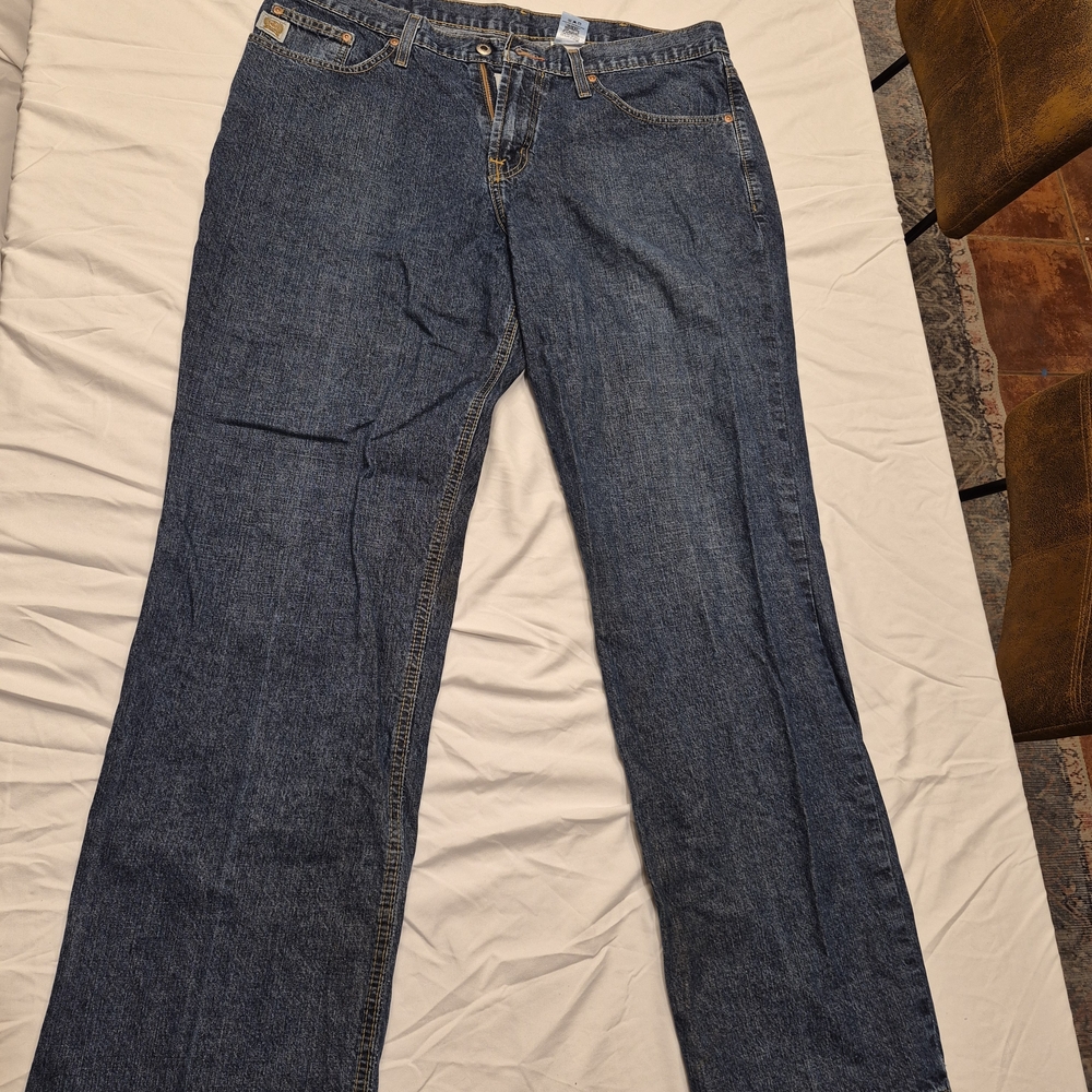 Cinch Men's Dark Blue Bootcut Jeans